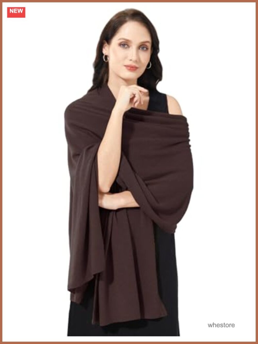Cashmere Blend Extra Large Wrap Shawl for Women Travel Stole 86"x27"